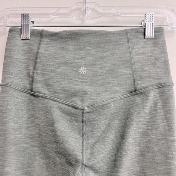 Athleta Elation Over The Hill Tight Legging Extra Long Elation Gray/Green XS - Picture 10 of 14